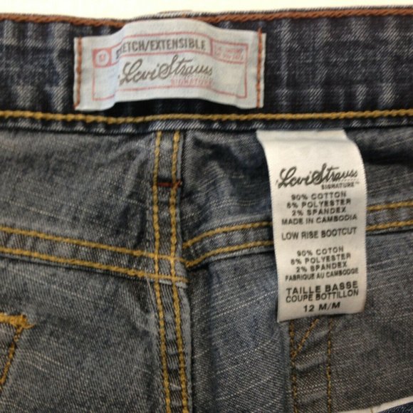Levi Strauss & Co. Women's. Size 12MM Stretch - Picture 6 of 7